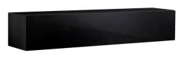 TV Cabinet - ROBERTS TV Unit Black Gloss 160cm