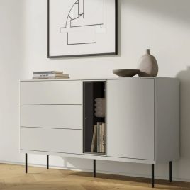 EPRAVIA Sideboard Cabinet Cashmere 134cm