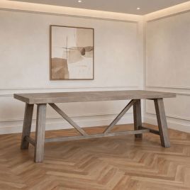 HAVEN Large Dining Table - French Grey