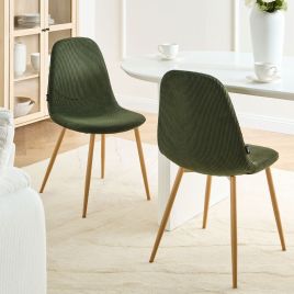 FARNSTEAD Dining Chairs - Set of 2 - Green