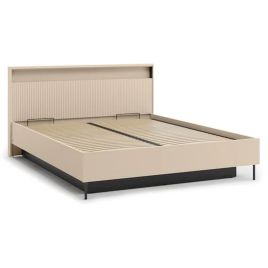 TRADESSA EU Super King Size Fabric Ottoman Storage Bedframe - Beige