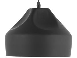 Metal Pendant Lamp Black EVINOS