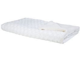Bedspread 200 x 220 cm White KANDILLI