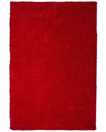 Shaggy Area Rug 160x230cm Red