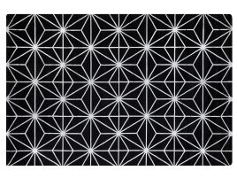 Viscose Area Rug 160x230cm Black