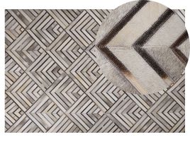 Cowhide Area Rug 140x200cm Beige