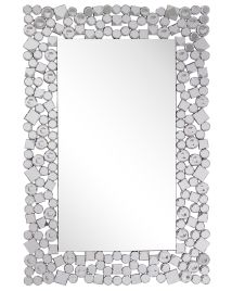 Wall Mirror 60x90cm Silver