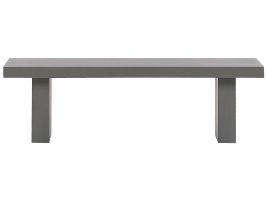 Concrete Outdoor Bench Grey 150 x 40 cm TARANTO