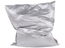 Extra Large Bean Bag 180 x 230 cm Silver FUZZY