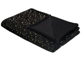 Blanket 130 x 180 cm Black ALAZEYA