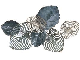 Wall Décor Leaves Gold and Teal MAGNESIUM