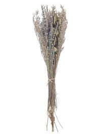 Dried Flower Bouquet 70cm Violet and Green
