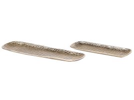 Trinket Dish Set Gold