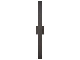 Outdoor LED Wall Light Black MELGAM