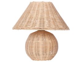 Rattan Table Lamp Light CINDER