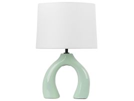 Ceramic Table Lamp Light Green ABBIE