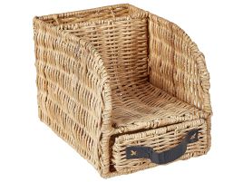 Rattan 1 Drawer Paper Organizer Light