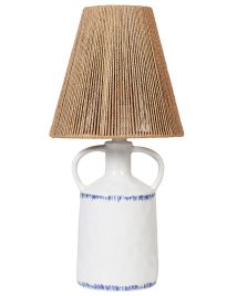 Ceramic Table Lamp White LARISSOS