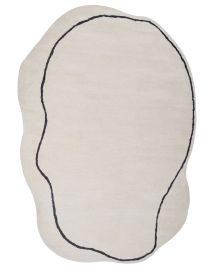 Viscose Area Rug 160x230cm Beige