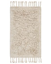 Cotton Bath Mat 50x80cm Beige