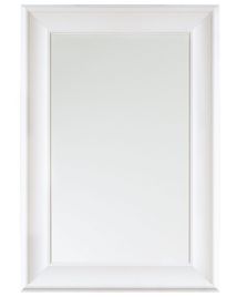 Wall Mirror 61x91cm White
