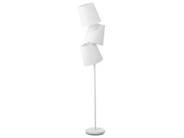 3 Light Floor Lamp White RIO GRANDE