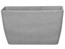 Flower Pot Stone Grey 74 x 32 x 45 cm BARIS
