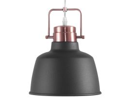 Metal Pendant Lamp Graphite Grey NARMADA