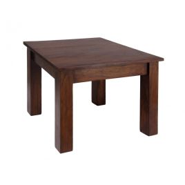 Kettering Solid Acacia Dark Oak Square Lamp Stand