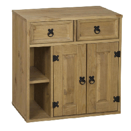 Waltham Staircase Centre Storage Modular Solid Waxed - Light Pine
