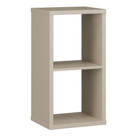 LORYTH 1 Shelf Bedside Table Storage Unit - Taupe