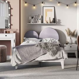 Palazzo Small Double Bed Frame - White