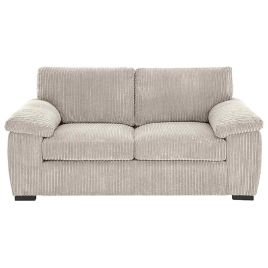 2 Seater Sofa - CORDURA Full Back Jumbo Cord Sofa Cream