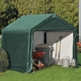 Weather Resistant 6×6 Shed in a Box with Easy Slide Cross Rail