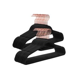 Rose Gold Velvet Hangers