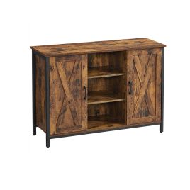 Storage Cabinet with Barn Doors