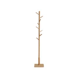 Coat Rack - VIVRAE Free Standing Hall Tree with 8 Hooks - Beige