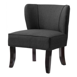 Dorchester Luxurious Grey Fabric Chairs - Set of 2