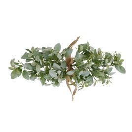 Winter Spray Arrangement With Lambs Ear And Wax Flower - Green