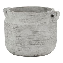 Stone Hydria Pot - White