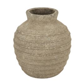 Tuscan Grey Vase - Medium