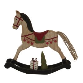 Rusto Decorated Rocking Horse