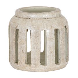 FORMA Large Candle Holder - White