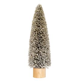 SILVA Large Cone Brush Tree - Brown