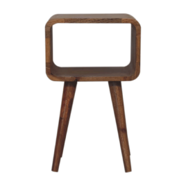 Bedside Table - RUSTICO Nightstand Oak 30cm
