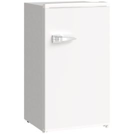 HERON Under Counter Fridge Small Retro Refrigerator White