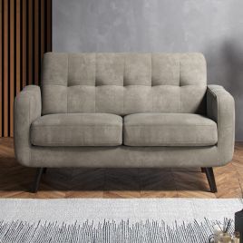 MAVERON Fabric 2 Seater Sofa - Antelope