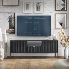 Galadriel Nyx TV Cabinet - Black Matt