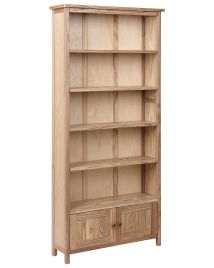 Bookcase SALTON Wood 179 cm Brown