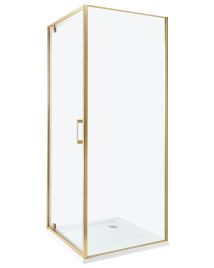 Shower Enclosure DARLI 70 x 70 x 185 cm Gold